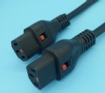 IEC 60320 C14公插，IEC C320 C13母插，電腦機(jī)箱電源線，安規(guī)標(biāo)準(zhǔn)，AC,電器電源連接線
