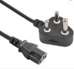 南非電源線，6A小南非插頭，16A大南非插頭，IEC 60320 C13 品子尾，電腦插 ,定制電線長(zhǎng)度，SABS認(rèn)證
