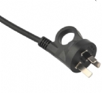 澳大利亞電源線（SAA電源線）三芯直頭帶手柄AS 3112 10A澳大利亞SAA認(rèn)證規(guī)標(biāo)準(zhǔn)AC電源連接線插頭