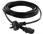 澳大利亞電源線（SAA電源線）三芯奧標(biāo)10A插頭，IEC 60320 C13 品子尾，電腦插，澳大利亞SAA認(rèn)證安規(guī)標(biāo)準(zhǔn)AC電源連接線