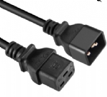 IEC 60320 C20公插，IEC 60320 C19母插，服務(wù)器，數(shù)據(jù)庫(kù)，PDU電源線，各國(guó)安規(guī)標(biāo)準(zhǔn)，AC電源連接線