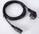 韓國電源線，三芯接地彎角插頭，IEC 60320 C13 品子尾，電腦插,定制電線長度，KTL，KC認證