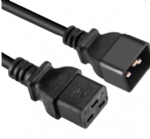 IEC 60320 C20公插，IEC 60320 C19母插，服務(wù)器，數(shù)據(jù)庫(kù)，PDU電源線，各國(guó)安規(guī)標(biāo)準(zhǔn)，AC電源連接線