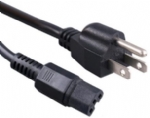 日本電源線,三芯15安，直角日本插頭，IEC 60320 C15 凹槽品子尾，耐熱型插座 ,定制電線長(zhǎng)度, PSE JET認(rèn)證