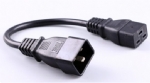 IEC 60320 C20公插，IEC 60320 C19母插，服務器，數據庫，PDU電源線，各國安規標準，AC電源連接線