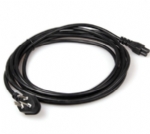中國(guó)電源線 (3C電源線) 國(guó)標(biāo)CCC三芯10A彎角蛇形插頭，IEC 60320 C5 米老鼠，梅花插，筆記本電源線，CCC認(rèn)證安規(guī)標(biāo)準(zhǔn)AC電源連接線