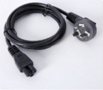 中國(guó)電源線 (3C電源線) 國(guó)標(biāo)三芯10A彎角插頭，IEC 60320 C5米老鼠插頭，梅花插，筆記本電源線，CCC認(rèn)證安規(guī)標(biāo)準(zhǔn)AC電源連接線