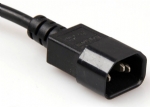 IEC 60320 C14公插，IEC C320 C13母插，電腦機箱電源線，安規標準，AC,電器電源連接線