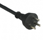 以色列電源線（SI電源線) 直角三芯16A以色列認(rèn)證SI-32安規(guī)標(biāo)證AC電源連接線插頭