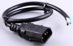 IEC 60320 C14公插，IEC C320 C13母插，電腦機箱電源線，安規標準，AC,電器電源連接線