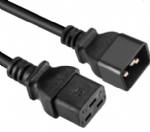 IEC 60320 C20公插，IEC 60320 C19母插，服務(wù)器，數(shù)據(jù)庫(kù)，PDU電源線，各國(guó)安規(guī)標(biāo)準(zhǔn)，AC電源連接線