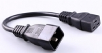 IEC 60320 C20公插，IEC 60320 C19母插，服務(wù)器，數(shù)據(jù)庫，PDU電源線，各國安規(guī)標(biāo)準(zhǔn)，AC電源連接線