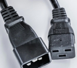 IEC 60320 C20公插，IEC 60320 C19母插，服務(wù)器，數(shù)據(jù)庫，PDU電源線，各國安規(guī)標(biāo)準(zhǔn)，AC電源連接線
