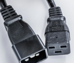 IEC 60320 C20公插，IEC 60320 C19母插，服務(wù)器，數(shù)據(jù)庫，PDU電源線，各國安規(guī)標(biāo)準(zhǔn)，AC電源連接線