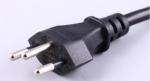 瑞士電源線,三芯SEV 1011 瑞士插頭，IEC 60320 C5米老鼠插座, 梅花插,定制電線長度 SEMKO VDE認證