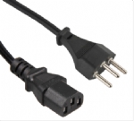 瑞士電源線,三芯SEV 1011 瑞士插頭，IEC 60320 C13 品子尾，電腦插,定制電線長(zhǎng)度 SEMKO VDE認(rèn)證