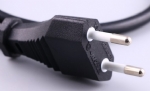 意大利電源線（IMQ電源線）兩芯意大利CEI 23-16安規標準IMQ VDE認證AC電源連接線插頭