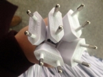 意大利電源線（IMQ電源線）兩芯意大利CEI 23-16安規標準IMQ VDE認證AC電源連接線插頭