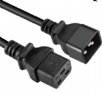IEC 60320 C20公插，IEC 60320 C19母插，服務(wù)器，數(shù)據(jù)庫(kù)，PDU電源線，各國(guó)安規(guī)標(biāo)準(zhǔn)，AC電源連接線