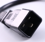 IEC 60320 C20公插，IEC 60320 C19母插，服務器，數據庫，PDU電源線，各國安規標準，AC電源連接線