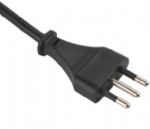 意大利電源線（IMQ電源線）三芯10A 意大利CEI23-16安規(guī)標(biāo)準(zhǔn)IMQ VDE認(rèn)證AC電源連接線插頭
