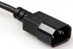 IEC 60320 C14公插，IEC C320 C13母插，電腦機箱電源線，安規標準，AC,電器電源連接線