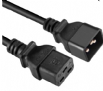 IEC 60320 C20公插，IEC 60320 C19母插，服務(wù)器，數(shù)據(jù)庫(kù)，PDU電源線，各國(guó)安規(guī)標(biāo)準(zhǔn)，AC電源連接線