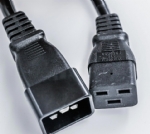 IEC 60320 C20公插，IEC 60320 C19母插，服務器，數據庫，PDU電源線，各國安規標準，AC電源連接線
