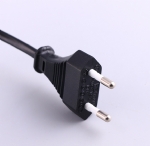 歐洲電源線 (Schuko電源線) CEE7/16 歐盟德國通用VDE安規(guī)認證CE電源連接線插頭