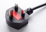 英國(guó)電源線 (UK電源) 帶保險(xiǎn)絲，注塑式大英插頭，BSI1363A ASTA 認(rèn)證安規(guī)標(biāo)準(zhǔn)AC電源連接線