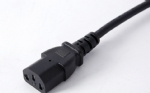 英國電源線 (UK電源) 帶保險絲，注塑式大英插頭，IEC 60320 C13 品子尾， 電腦插， BSI1363A，ASTA認證安規標準AC電源連接線