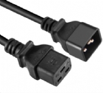 IEC 60320 C20公插，IEC 60320 C19母插，服務(wù)器，數(shù)據(jù)庫(kù)，PDU電源線，各國(guó)安規(guī)標(biāo)準(zhǔn)，AC電源連接線
