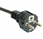 歐洲電源線 (Schuko電源線) CEE7/7直角插 歐盟德國(guó)通用VDE安規(guī)認(rèn)證CE電源連接線插頭