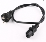 歐洲電源線 (Schuko電源線) 德式直角插頭,IEC 60320 C13 品子尾，電腦插,定制電源線長(zhǎng)度,歐盟德國(guó)通用,VDE,CE安規(guī)認(rèn)證電源連接線