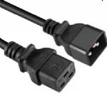 IEC 60320 C20公插，IEC 60320 C19母插，服務(wù)器，數(shù)據(jù)庫(kù)，PDU電源線，各國(guó)安規(guī)標(biāo)準(zhǔn)，AC電源連接線