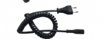 歐洲電源線,CEE7/16,歐插，2.5A，兩芯歐盟，德國，通用插頭，IEC 60320 C7八字尾插座連接器，VDE安規(guī)認(rèn)證電源連接線