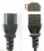 歐洲電源線 (Schuko電源線) CEE7/7煙斗插,IEC 60320 C13 品子尾，電腦插,定制電源線長(zhǎng)度,歐盟德國(guó)通用,VDE,CE安規(guī)認(rèn)證電源連接線