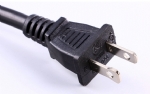 美國電源線 (UL電源線) NEMA 1-15P 兩芯極化，非極化插頭，IEC 60320 C7八字尾插座，美國UL，加拿大cUL認證，安規標準AC電源連接線