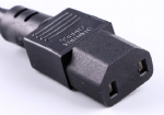 美國電源線 (UL電源線) NEMA 1-15P 兩芯極化，非極化插頭，IEC 60320 C17插座，美國UL，加拿大cUL認證，安規標準AC電源連接線