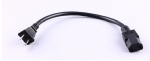 美國電源線 (UL電源線) NEMA 1-15P 兩芯極化，非極化插頭，IEC 60320 C17插座，美國UL，加拿大cUL認證，安規標準AC電源連接線