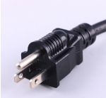 美國電源線，UL電源線，IEC 60320 C15 凹槽品子尾，耐熱型插座 ，三芯NEMA5-15P北美通用插頭，定制電源線長度，美國UL，加拿大cUL認(rèn)證