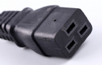 美國(guó)電源線，UL電源線，三芯NEMA5-15P北美通用插頭，IEC 60320 C19母插，服務(wù)器，機(jī)房，PDU插座 ，定制電線長(zhǎng)度，美國(guó)UL，加拿大cUL認(rèn)證