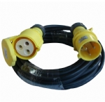歐洲工業(yè)插頭電源線延長(zhǎng)線32A 110V IP44防水等級(jí)工業(yè)插頭長(zhǎng)度顏色均可自定 CE,GS,VDE認(rèn)證