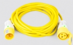 歐洲工業插頭電源線延長線32A 110V IP44防水等級工業插頭長度顏色均可自定 CE,GS,VDE認證