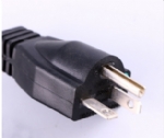 美國(guó)電源線 (UL電源線) 醫(yī)用插頭，醫(yī)用電源線，20A,125V,5-20P，三芯U形接地針插頭 ,北美ETL認(rèn)證安規(guī)標(biāo)準(zhǔn)AC電源連接線