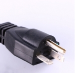 美國電源線 (UL電源線) 醫用插頭，醫用電源線，20A,125V,5-20P，三芯U形接地針插頭 ,北美ETL認證安規標準AC電源連接線