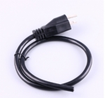 美國電源線 (UL電源線) 醫用插頭，醫用電源線，20A,125V,5-20P，三芯U形接地針插頭 ,北美ETL認證安規標準AC電源連接線