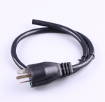 美國電源線 (UL電源線) 醫用插頭，醫用電源線，20A,125V,5-20P，三芯U形接地針插頭 ,北美ETL認證安規標準AC電源連接線