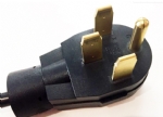 美國電源線 (UL 電源線)NEMA 14-50P 50A重型插頭 美國UL加拿大cUL認證安規標準AC電源連接線