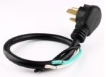 美國電源線 (UL 電源線) NEMA 6-50P，50A重型插頭，美國UL，加拿大cUL認證安規標準AC電源連接線